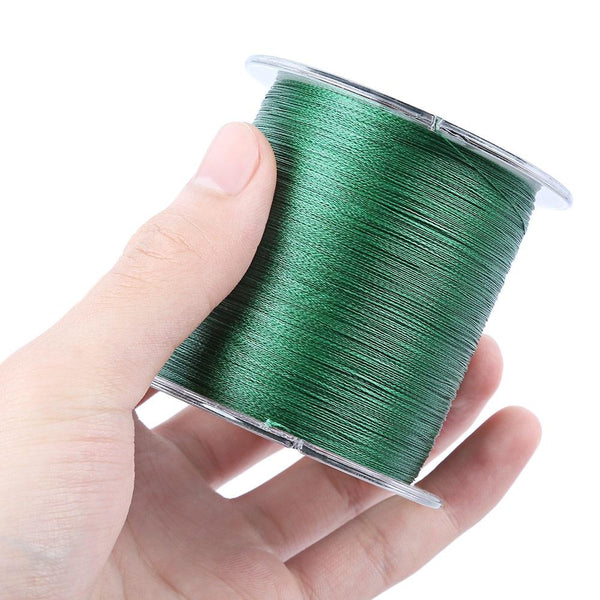 PROBEROS 500M Durable Colorful PE 4 Strands Monofilament Braided Fishing Line Angling Accessory